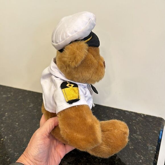 Cunard Cruise bear captain teddy retired 2012 bernie soft collectable sailor - Picture 6 of 9
